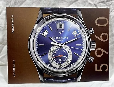 PATEK PHILIPPE Booklet 5960 Complications Caliber CH 28-520 IRM QA 24H 2010 OEM/ • $110.97