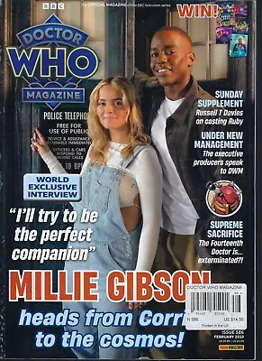 $17.50 • Buy Doctor Who Magazine  Issue 586  2023  Millie Gigson