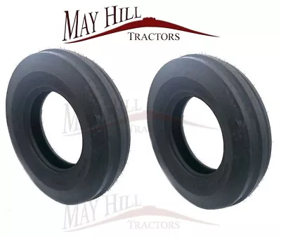 £153.95 • Buy Pair 600 6.00 X 16 BKT Front Tyre 3 Rib Massey Ferguson 35 135 Fordson Tractor