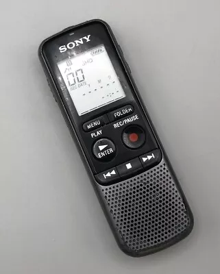 SONY Digital Portable Compact Dictaphone - SONY IC Recorder ICD-PX240 • £16.99