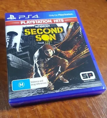 PlayStation 4 (Ps4): Infamous Second Son (New/Sealed) [Free Postage] • $25