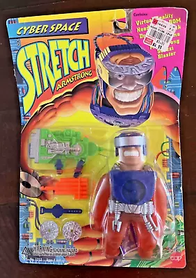 Vintage Cyber Space Stretch Armstrong (1995) CAP Toys NEW • $32.50