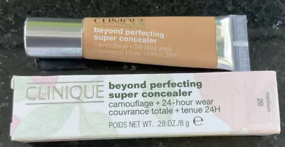 Clinique Beyond Perfecting Super Concealer Camouflage + 24-Hr Wear 20 Medium 8g • £15