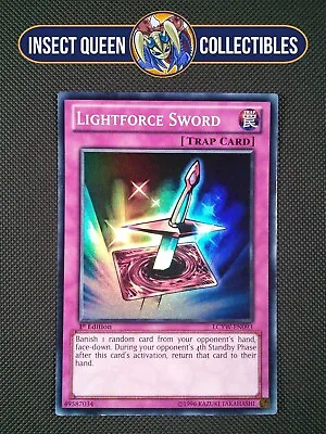 Lightforce Sword LCYW-EN093 1st Edition Super Rare Yu-Gi-Oh! • £3.99