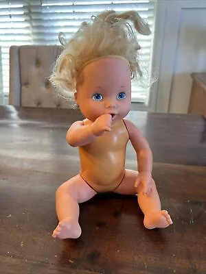 Vintage 1990 Baby Alive Thumb Sucker Doll Kenner RARE Not Working Nude • $20