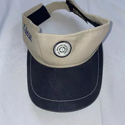 Vintage Memorial Tournament Golf Visor Adjustable “Aetna” • $9.99