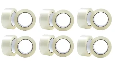 Lot Of 12 Clear Packing Tape2  Wide2.0mil Thickness110 Yard (300 Ft) Per Roll • $29.99