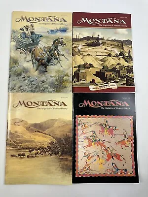 Montana The Magazine Of Western History Lot 4 1998 Summer Spring Winter Autumn • $7.95