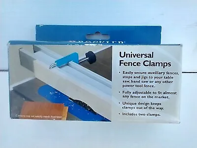 Rockler Universal Fence Clamps Pair Set Of 2.Woodworkingrouter Tableuniversal • £23.35