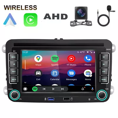 $99.99 • Buy 7  Android 12 Apple Carplay Stereo Radio GPS For VW Volkswagen Passat Golf Jetta