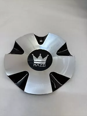 MAZZI Wheels # C10337B-CAP . Custom METAL BLK & SILV Center Cap [38] (QTY. 1) • $12.99