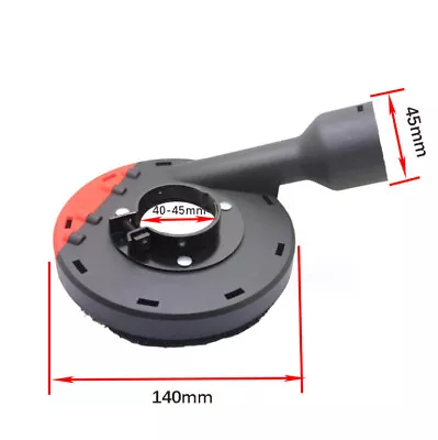 Universal Grinder Dust Collector Angle Grinder Dust Shroud Surface Grinding Dust • £11.27