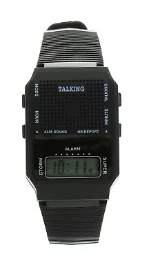 English Talking Watch With Alarm And Rooster Crow Am / Pm Hours • $15.99