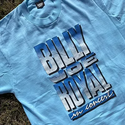 Vintage 1980s Billy Joe Royal Concert 50/50 Single Stitch T-Shirt (Size XL) • $34