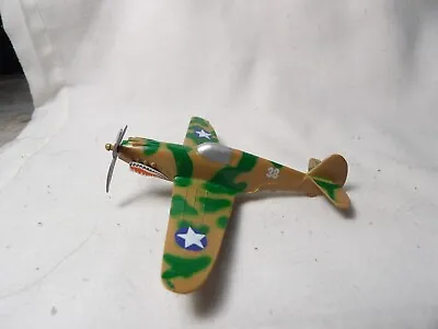 P-40 Warhawk Flying Tigers Fighter Aircraft    Dyna-flites Die-cast Model #a136 • $8.99