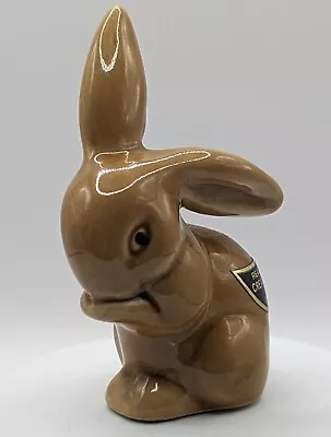 Vintage Miniature Ceramic Bunny Rabbit  McLech British Cream Sherry Bottle • £6.99