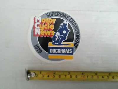 MCN SUPERBIKE DUCKHAMS 1979 Motorcycle Racing Original STICKER • $6.93