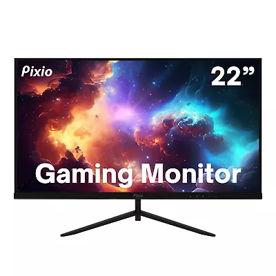 Pixio PX222 22 Inch 75Hz 1080p FHD Adaptive Sync Gaming Monitor • $53.99