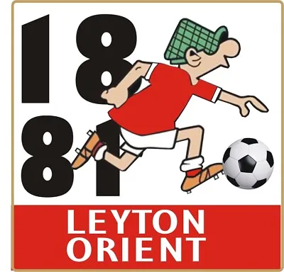 £4 • Buy Leyton Orient Andy Capp Pin Badge
