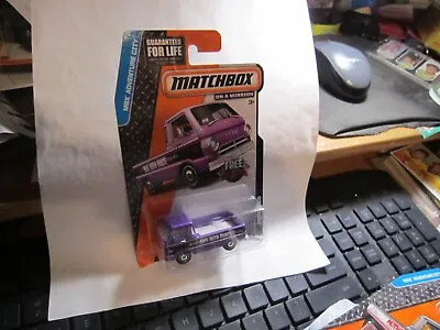 2013 Matchbox Purple Dodge A100  MBX Auto Parts   MBX Adventure City • $4.99