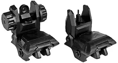 Polymer Flip Up Backup Sight Front And Rear Sight 20Mm Rail • $22.81