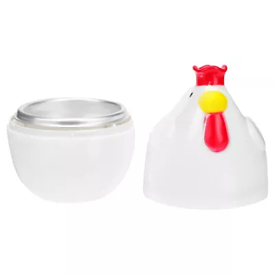 Microwave Egg Steamer Plastic Instant Boiler Server Cup Cooker • $9.59