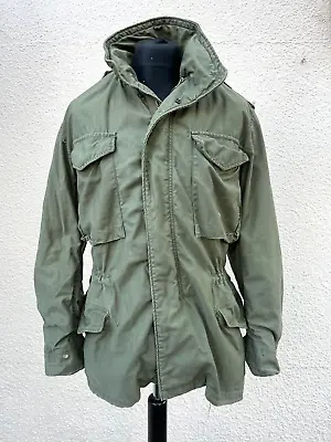 Vintage Alpha Industries U.S Army M65 Military Cold Weather Field Jacket-44  XL • $145.18