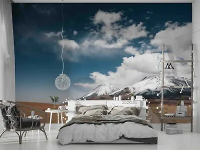 3D Cloud Mountain Sky Self-adhesive Removable Wallpaper Murals Wall • $38.60