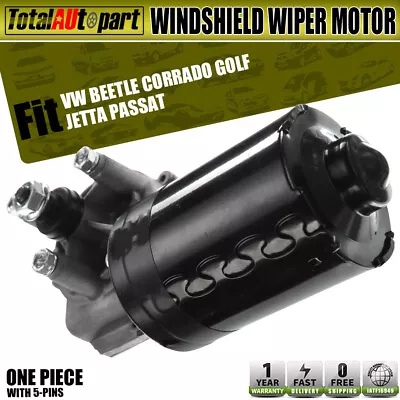 Windshield Wiper Motor For VW Passat 90-97 Golf Jetta Cabrio Corrado Front Side • $37.99