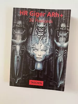 £25 • Buy HR Giger  ARh+ Taschen Book Of 30 Giger Postcards 1993