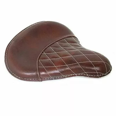 Fit For Leather Bobber Seat - Cherry / Classic Motorcycle / BSA / Triumph • $94.76