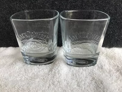 Jack Daniels Square Glasses • $40