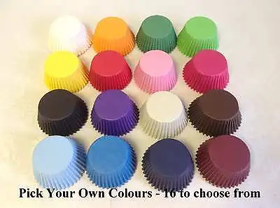 PICK YOUR OWN Mix Of COLOURS - High Quality PAPER MUFFIN / CUP CAKE Cases • £2.70