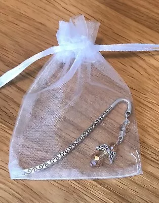 £3.95 • Buy Handmade Gift-Bookmark Crystal Birthstone Guardian Angel Card