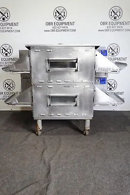 Middleby Marshall Double Stack Propane Gas Split Belt Pizza Conveyor Oven Model • $13499.99
