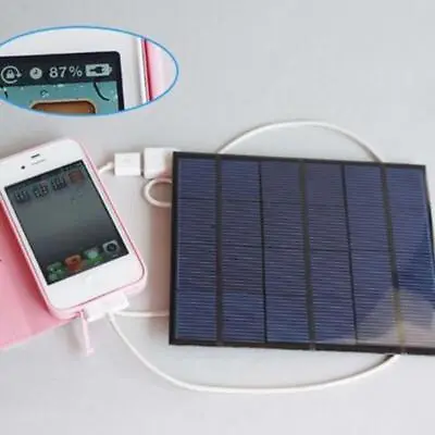 $20.79 • Buy USB Solar Panel Power Bank External Battery Charger For Mobile Phone Tablet GT
