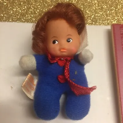 VTG  Hong Kong Mini Baby Doll Beanbag  Blue Little Miss Matchpack • $7.99