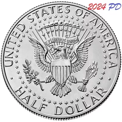 2024-PD Kennedy BU Half Dollar 2-Coin Set Presale • $3.01