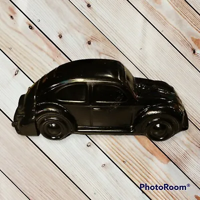 Avon Black Volkswagon Bug Beetle Car After Shave Decanter EMPTY Paperweight • $14.99