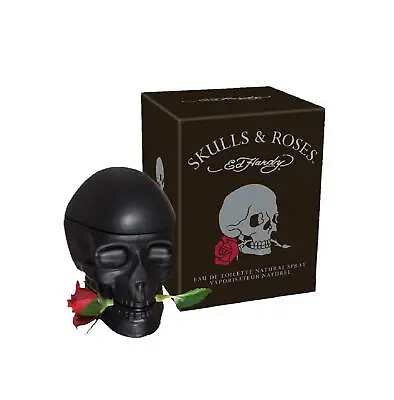Ed Hardy Skulls And Roses By Christian Audigier For Men - 3.4 Oz EDT Spray • $21.70