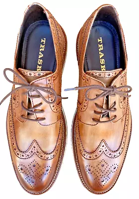 HS TRASK Men's Wingtip Oxford Casual Sneaker Dress Shoe Men's 10 NICE • $55