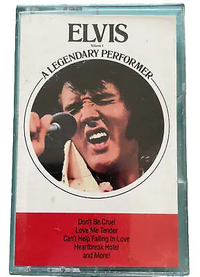 Elvis Presley Music Cassette Tape A Legendary Performer Volume 1 Music Tested • $9.98