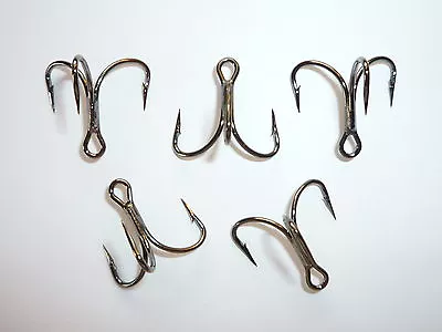 100 Mustad KVD-Classic TG76-BN Short-Shank 1X Triple-Grip (Size 6) StandardPoint • $29.95