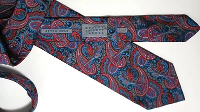 Robert Talbott Seven Fold 7 Fold Tie Stunning Paisley NWOT Limited Edition 3/40 • $125