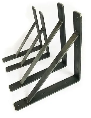 Heavy Duty Scaffold Board Shelf Brackets Rustic Handmade Industrial Modern • $19.90