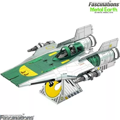 Metal Earth Star Wars Rise Of Skywalker Resistance A-Wing Fighter 3D Model Kit • $34.90