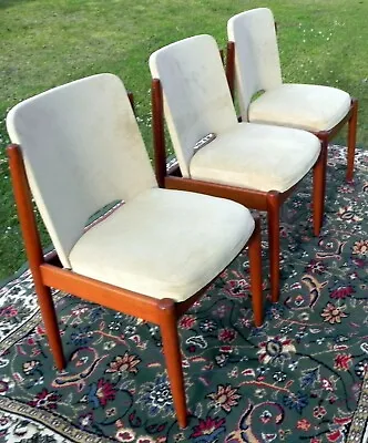 $175 • Buy Mid Century Retro CRO Australian 3 Dining Chairs