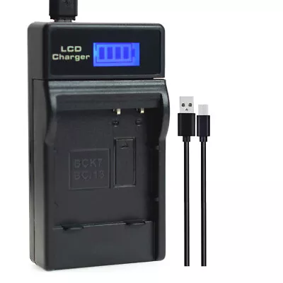 DMW-BCK7 Battery Charger For Panasonic Lumix DMC-FS14 DMC-FS16 DMC-FS18 DMC-FS22 • £6.61