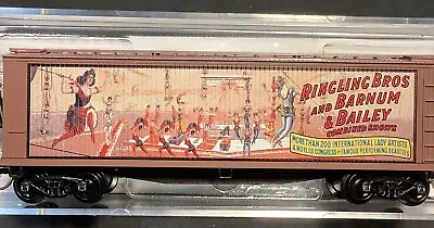 N Scale MTL - Ringling Brothers And Barnum & Bailey 40' Wood Sheathed Box Car • $25