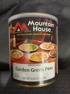 Mountain House Freeze Dried Food Garden Green Peas #10 Can 2037 • $22.99